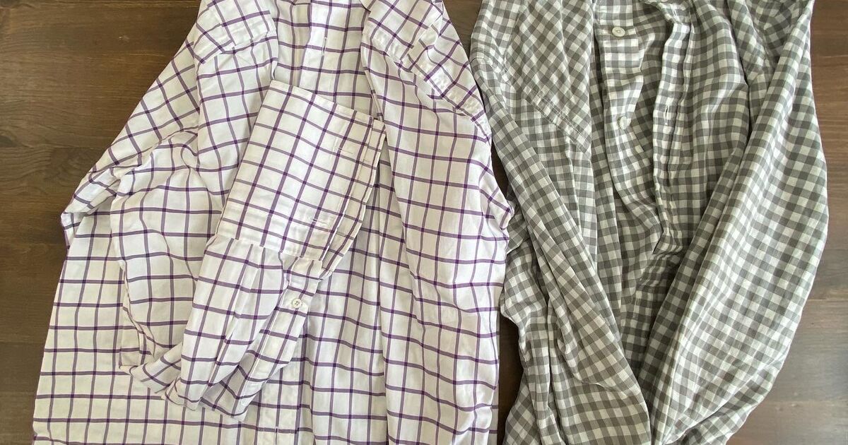 Tシャツ　袖丈詰め　